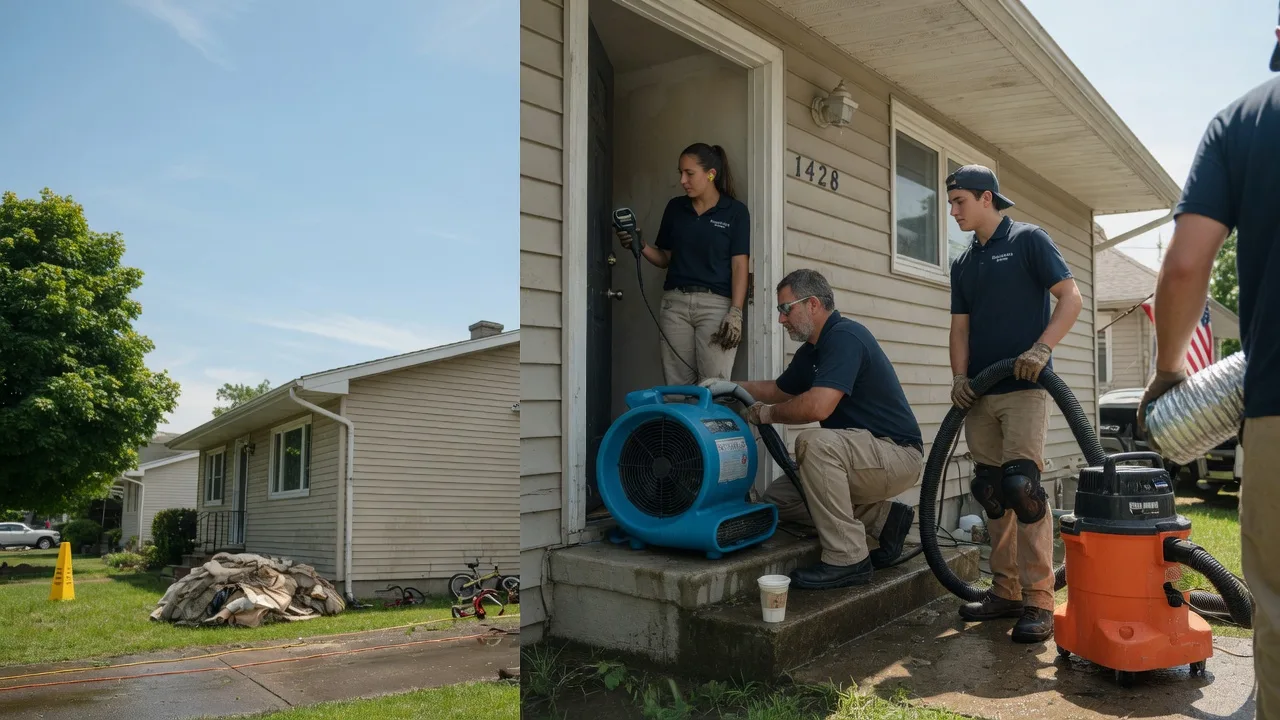 Water Damage Restoration in Ellettsville, IN near me